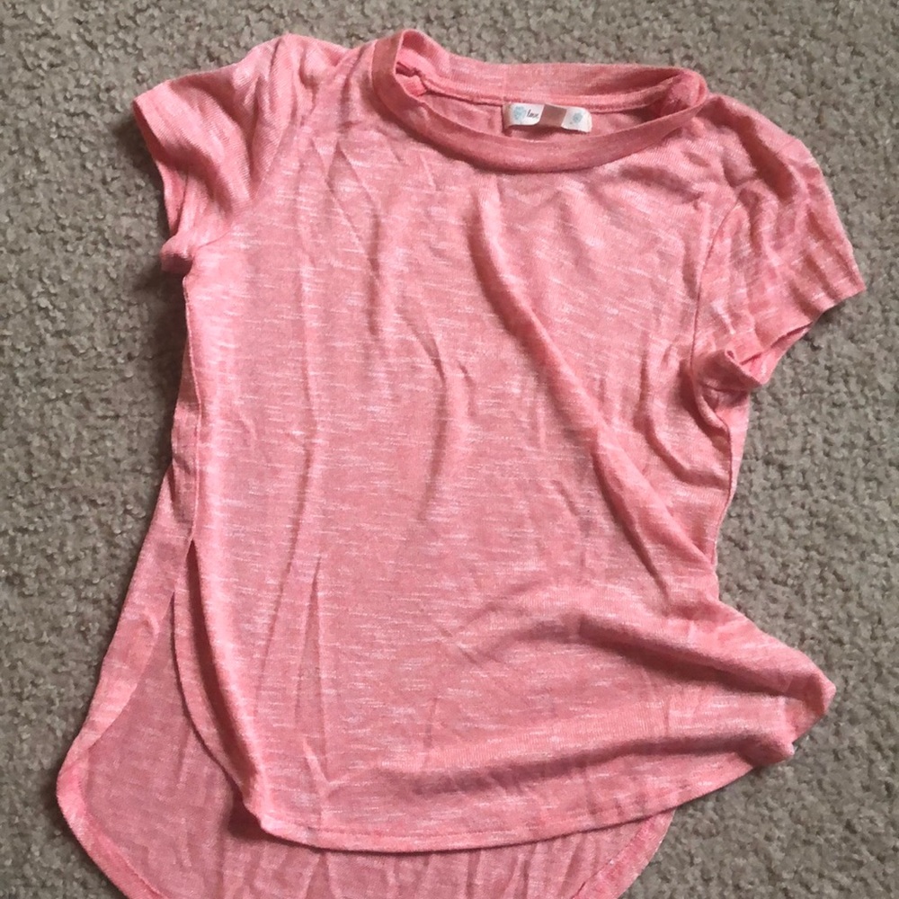 Girls Coral top